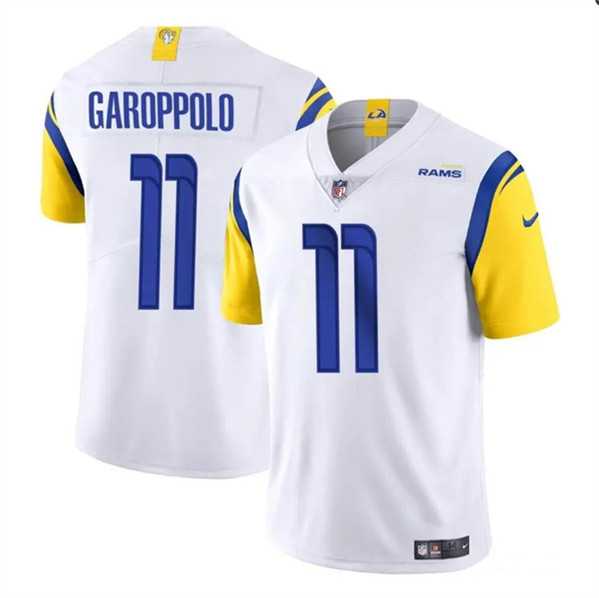 Youth Los Angeles Rams #11 Jimmy Garoppolo White Vapor Untouchable Stitched Jersey Dzhi